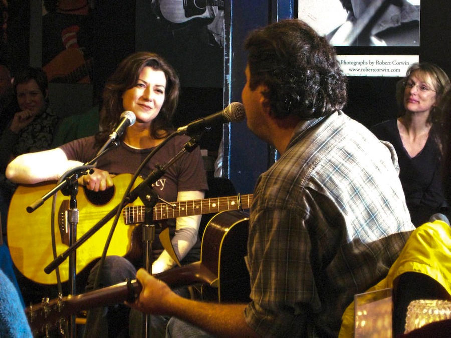 Vince and amy at the bluebird
